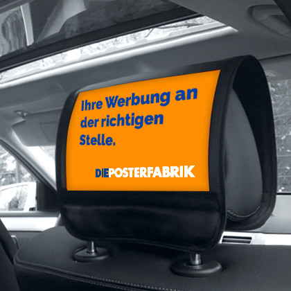 Taxiwerbung (Doorbranding, Kopfstützen, etc.)